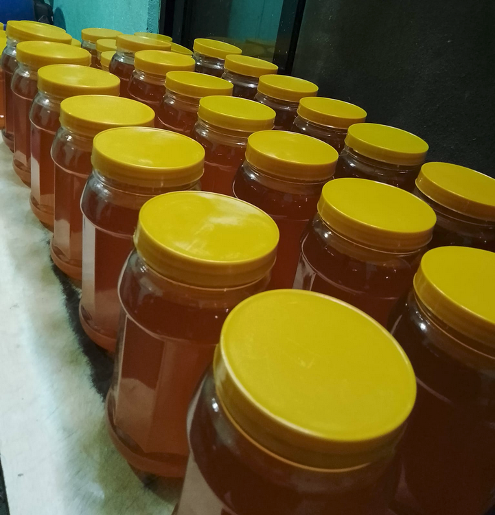 free ghee ready to solidify